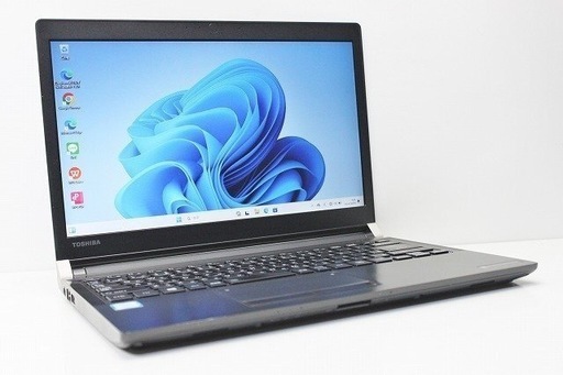 ノートパソコン Windows11 WPS office搭載 東芝 dynabook R73 第7世代 Core i3 SSD256GB メモリ4GB カメラ 13.3インチ