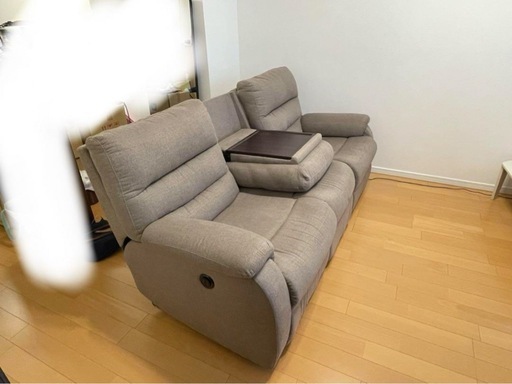 東京都中央区 ニトリ電動 リクライニング ソファ ビリーバー3 - 3人  