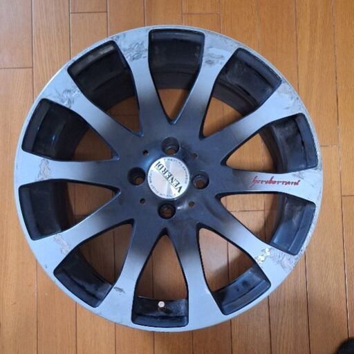 VENERDI ヴェネルディ エレボラーニ CL-610 社外 中古ホイール 4本 7J 
