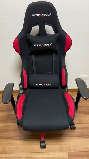 美品　Gtracing ゲーミングチェア　GTBEE-RED