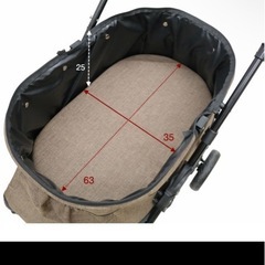 4輪ペットカート ペットバギー