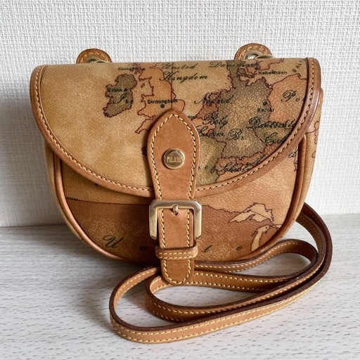 【極美品】PRIMACLASSE  プリマクラッセ  ショルダーバッグ 地図柄
