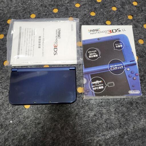 Newニンテンドー3DS LL メタリックブルー