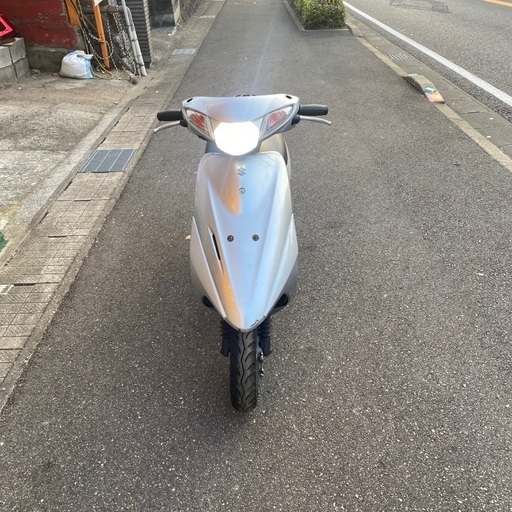 スズキ・50・バイク・綺麗ですよ。メーター故障の為交換・値引き交渉は返信はしません。