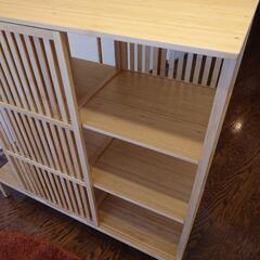 IKEA NORDKISA ノールドシーサ オープンワードローブ 引き戸付き