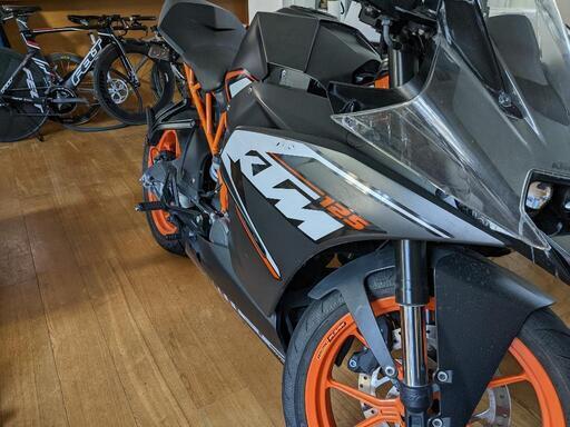 KTM RC125 マフラー改 現車確認だけでもOK KTM RC125 マフラー改 現車確認だけでもOK