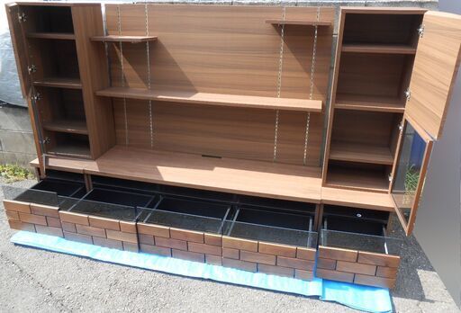 配送出来ます】TVボードハイタイプ(ブロリック 150) テレビ台 テレビ