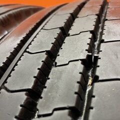 札幌発 引取OK BS R225 225/80R17.5 123/122L 17.5インチ トラックタイヤ 夏タイヤ 4本 バリ溝 レンジャー ファイター等　(KTS100)