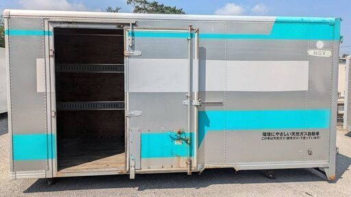 ♪八街B区SM51♪物置♪コンテナ♪スライドドア付♪アルミ箱♪