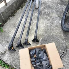 ハイエース　inno　ベースキャリア　4本セット