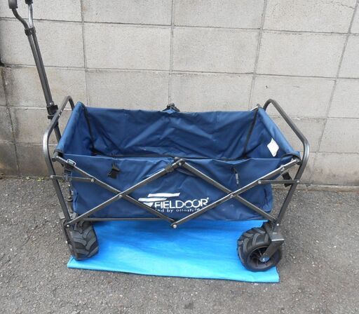 【配送出来ます】簡単ワンタッチ FIELDOOR フィールドア キャリーワゴン ワイルドマルチキャリー（近くなら配送も可能です。宅配もお問合せ下さい）