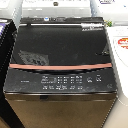 #I-13【ご来店頂ける方限定】アイリスオーヤマの6、0Kg洗濯機です