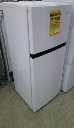 ID:G60525559　冷蔵庫　2ドア　120L　ハイセンス　２０年式　※ヘコミ有