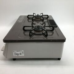 21年製 Paloma パロマ グリル付き ガステーブル LPガス用 IC-S807BHA-L 2口 ガスコンロ ブラウン ーコンロ スパーク確認済 24i菊-