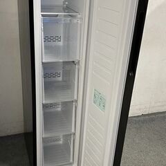 高年式!2022年製! AQUA/アクア 冷凍庫 フリーザー 105L 横幅36cm スリム バスケット AQF-SF11M(K) 中古家電 店頭引取歓迎 R8683