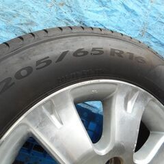 10系アルファード用タイヤ PIRELLI POWERGY 205/65R16 純正ホイール付き ポン付けに！ ピレリ
