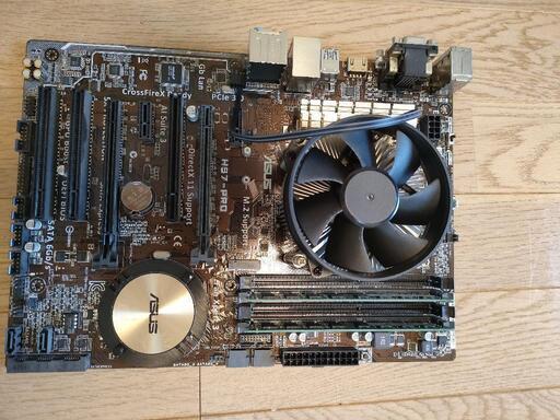 マザーボード.CPU.メモリーはどうですか?