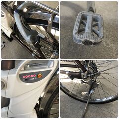 SR914 Panasonic パナソニック ALFIT ViVi Special BE-EPSP43T2 鍵2本付 24インチ 3段変速ギア 電動自転車 石狩市