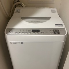 乾燥機能付洗濯機】SHARP ES-TX5F