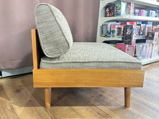 家具 生活家具 UNICO 2人掛けソファー グレー×ブラウン