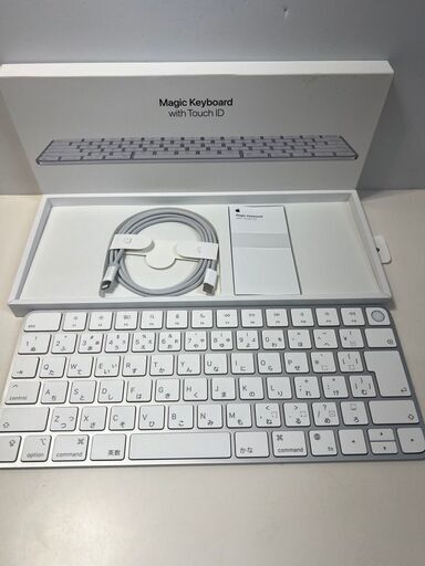 【美品】Magic Keyboard Touch ID/A2449〈MK293J/A〉