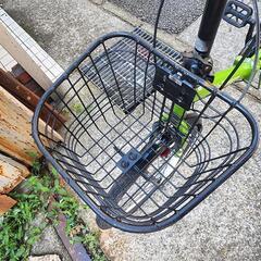 折りたたみ自転車　２０インチ　ＶＯＬＫＳＷＡＧＥＮ　６変速　カゴ　付き　緑　配達可能