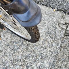 折りたたみ自転車　ＶＯＬＫＳＷＡＧＥＮ　２０インチ　6変速　カゴ　付き　青　配達可能