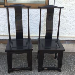 EA266)ダイニングチェア アンティーク調 エジプト輸入品 幅：約50cm 高