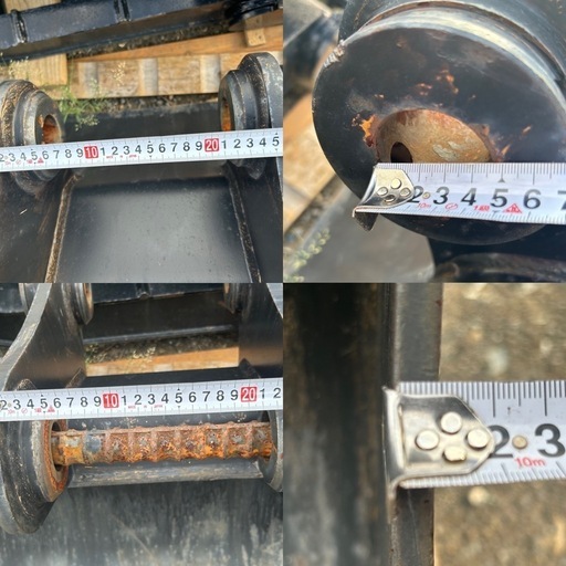 重機　バケツ　ピン径：45mm アーム耳内幅：230mm 重機 バケツ ピン径：45mm アーム耳内幅：230mm 重機 バケツ ピン径