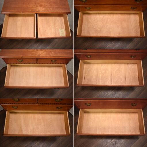 横浜ダニエル 横浜クラシック家具 アーリーアメリカン 6段チェスト