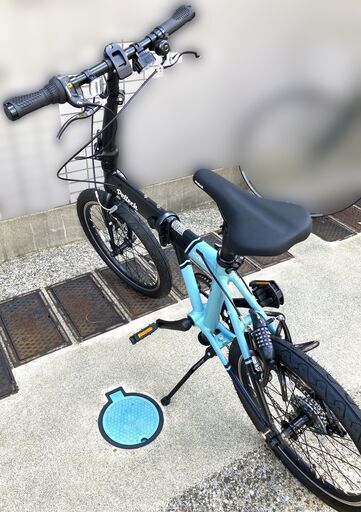 折りたたみ自転車【ほぼ新品】【PELTECH Flip one 20インチ 外装7段】
