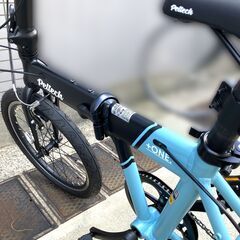 折りたたみ自転車【ほぼ新品】【PELTECH Flip one 20インチ 外装7段】