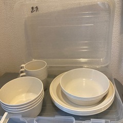 アウトドア用の食器　4種