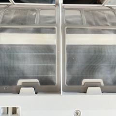 ③ヤマダ電機 RIAIR リエア ルームエアコン  YHA-S22M-W 冷房定格2.2kw 6畳用 2022年製 ホワイト リモコン付き 