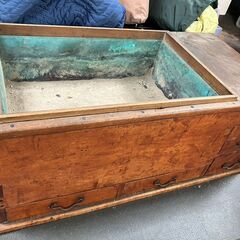 値下げしました】長火鉢＆角火鉢セット 骨董品