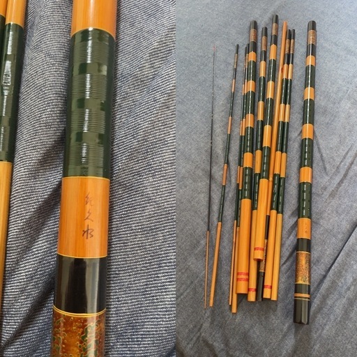 和竿　ヴィンテージロッド　竹竿　渓流竿