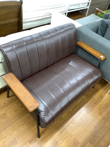 美品　2人掛けソファ　ニトリ　Nシールド　ブラウン　19,800円