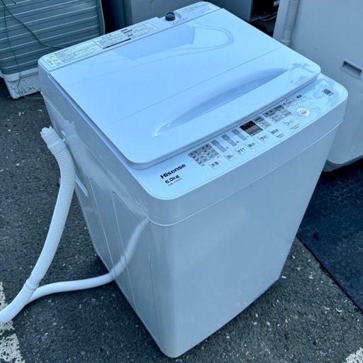 激安‼️23年製全自動電気洗濯機HW-T60H 6kgA0223