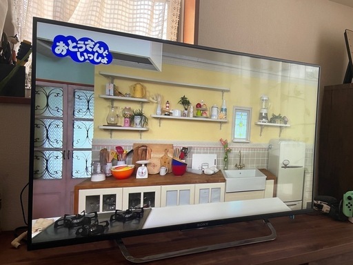 SONY BRAVIA43型液晶テレビ　外付けHDDで蔵録画可能