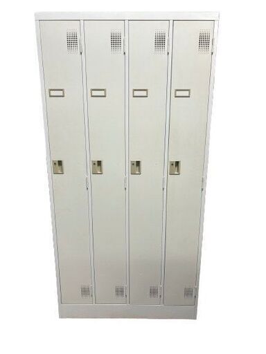豊国工業 4人用ロッカー TLK-S4 (在庫:5) - ロッカー 豊国工業 4人用ロッカー TLK-S4 (在庫:5) - ロッカー