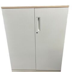 KOKUYO 天板付き両開き書庫 ローキャビネット エディアシリーズ BWUH