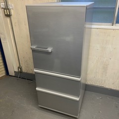 AQUA アクア ノンフロン冷凍冷蔵庫 272L AQR-27J シルバー 3ドア冷蔵庫