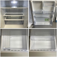 AQUA アクア 3ドア ノンフロン冷凍冷蔵庫 272L 右開き AQR-27J(S