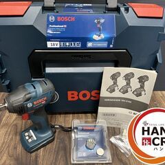 【引き取り限定】　BOSCH　GDS18V-210C　インパクトレンチ　ケース付き　GCY42付き　コネクティビティチップ付き