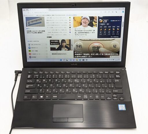 激安 高速SSD 13.3型 ノートパソコン Sony VAIO VJS131C11N 中古良品 第6世代 i5 8GB 無線 Wi-Fi Bluetooth webカメラ Windows11 Office済