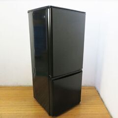 京都市内方面配達設置無料 三菱 おしゃれブラックカラー 146L 冷蔵庫 CL08