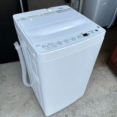 Haier全自動電気洗濯機4.5kg2023年製BW-45A除菌・清掃済み ハイアール製2023年式4.5kg中古全自動洗濯機 BW-45A