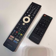 50インチ液晶テレビ　2022年製　GH-GTV50AG-BK　サウンドバースピーカー　GRND-SPK HD069付き