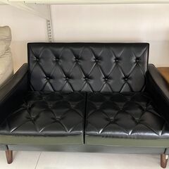 トレファク花小金井店】ニトリ レザーソファー 二人掛けソファー 中古