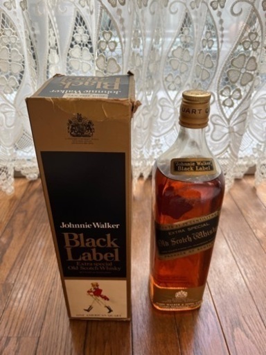 1970年代 特級 ジョニーウォーカー　BLACK LABEL
